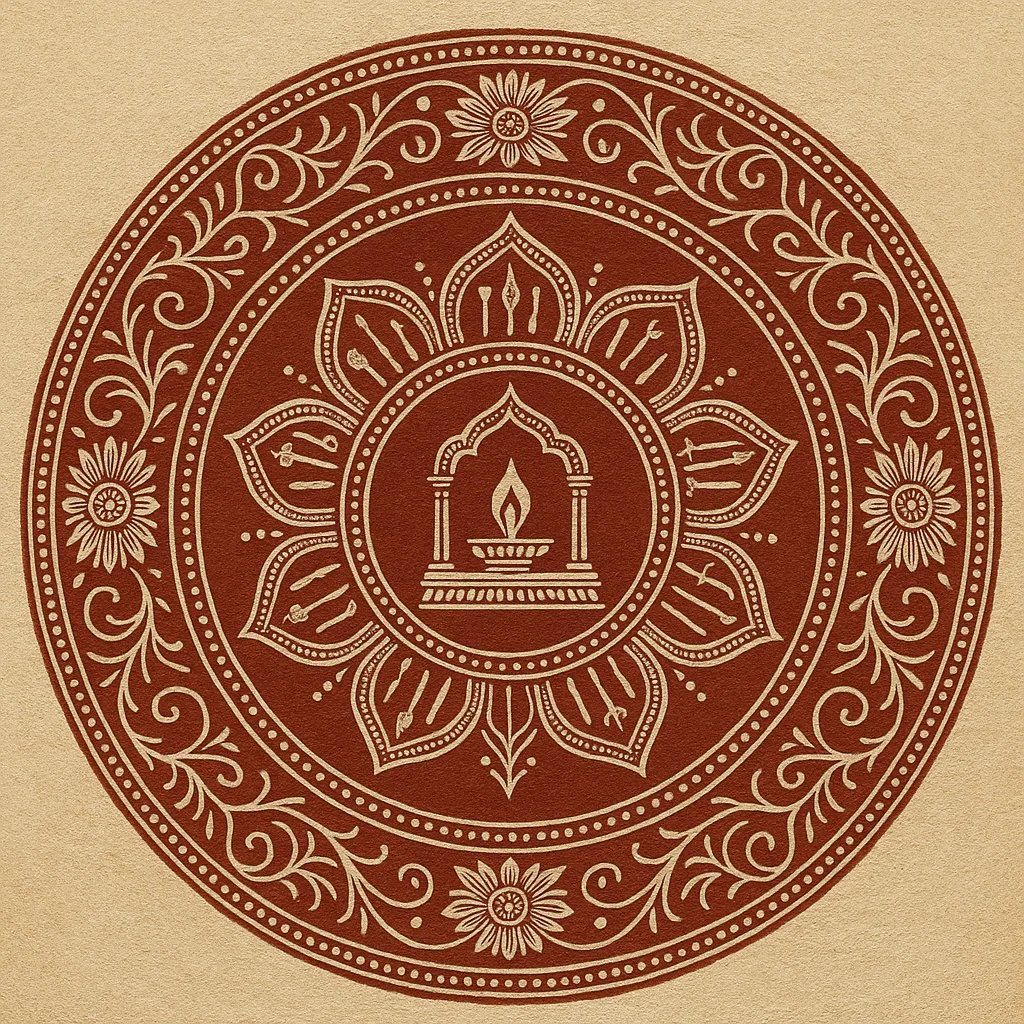 Kaavi-style mural for Dias
